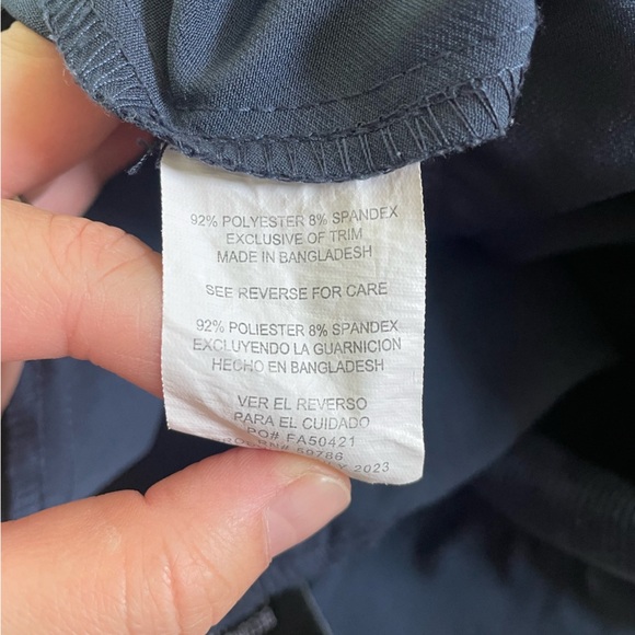 LEG3ND Blue Athletic Jogger Sweatpants Men L XL Cuffed Logo Sporty Athleisure - Picture 6 of 8